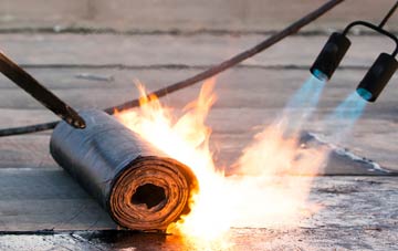 East Woodlands asphalt flat roofing repairs