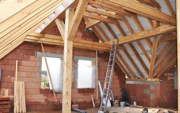 East Woodlands attic trusses
